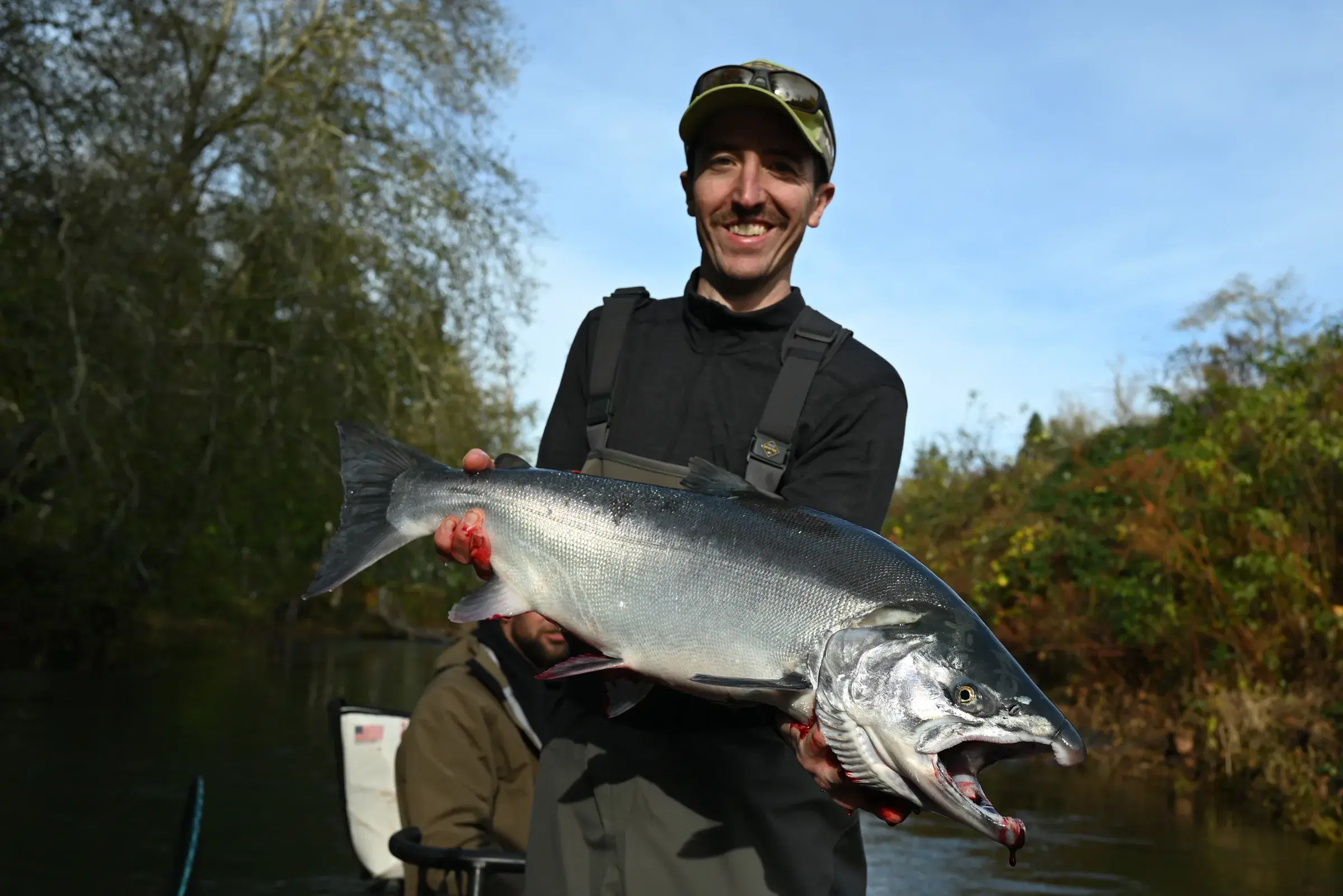 Fall coho on the Lewis River