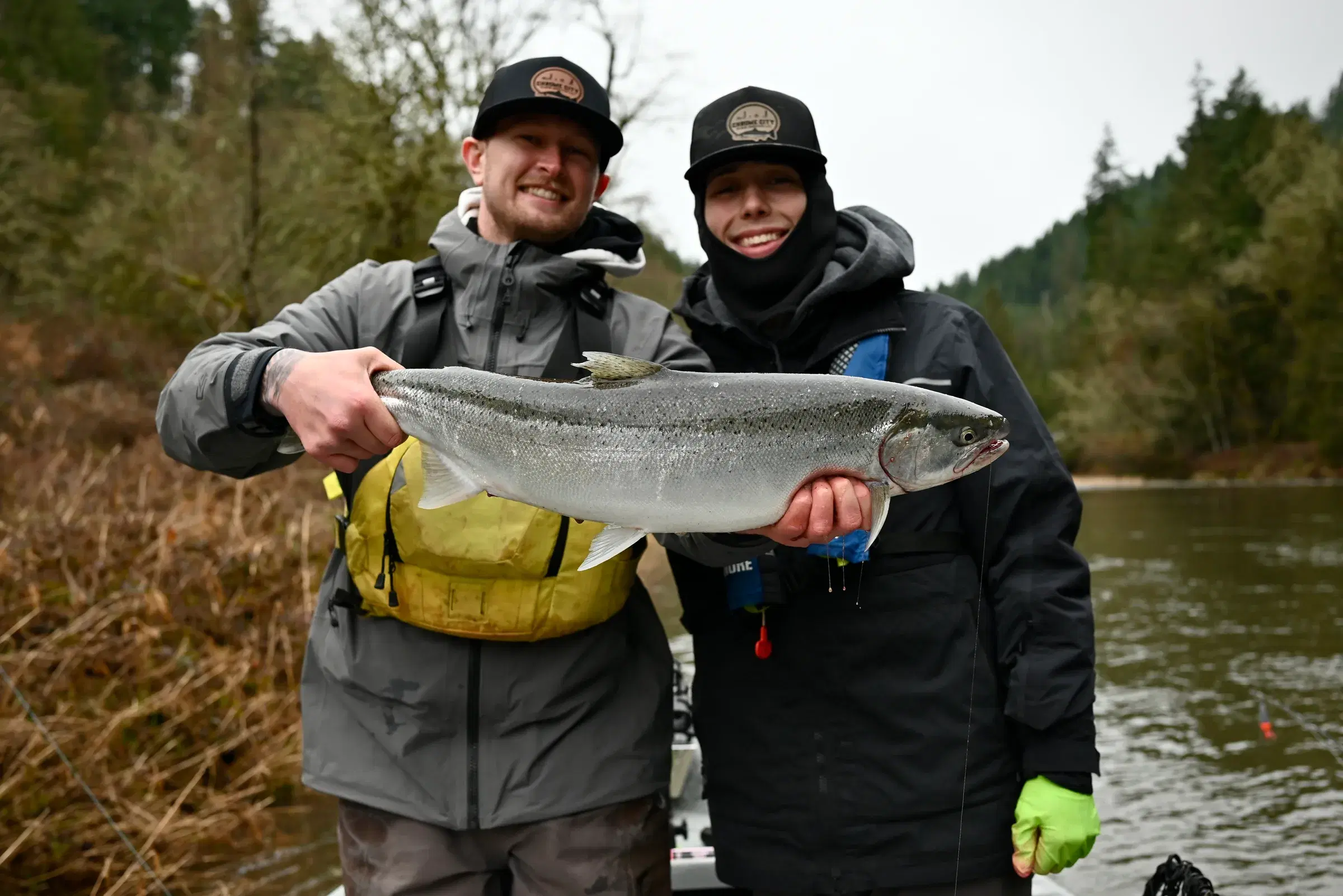 Bobber fishing for steelhead